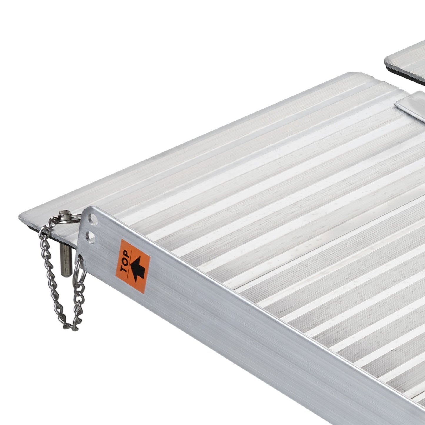 Kartrite Aluminium Portable Non-slip Wheelchair Ramp 6ft - Silver